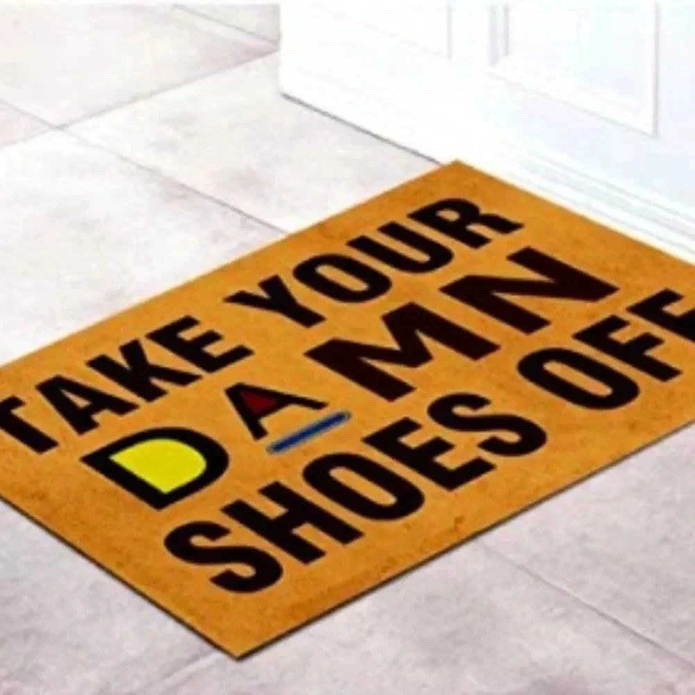 CUSTOM LUXURY WELCOME OUTDOOR/INDOOR DOORMAT